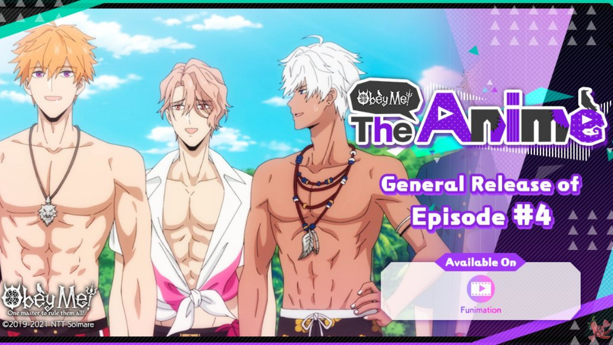Obey Me! The Anime | Episode 4 – Lucifer the Beach Babe | Anime Reviews |  Sweet & Spicy | Otome Game Reviews